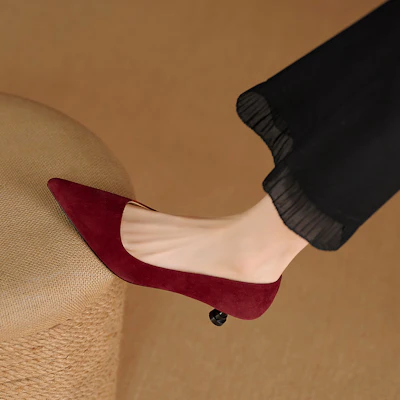 (W) Tacones Altos Luiza Barcelos 'Gamuza Roja' X901852 Shop (W) Tacones Altos Luiza Barcelos 'Gamuza Roja' X901852