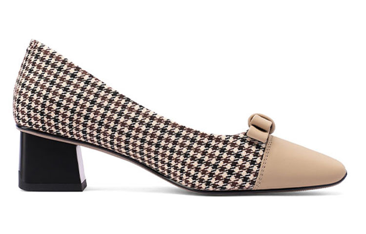 (W) Luiza Barcelos High Heel Pump 'Houndstooth Sheepskin' 圖 2