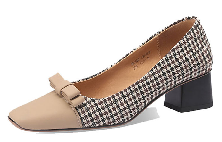 (W) Luiza Barcelos High Heel Pump 'Houndstooth Sheepskin' 圖 3