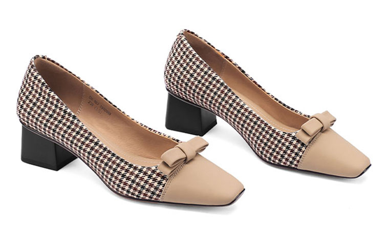 (W) Luiza Barcelos High Heel Pump 'Houndstooth Sheepskin' 圖 4