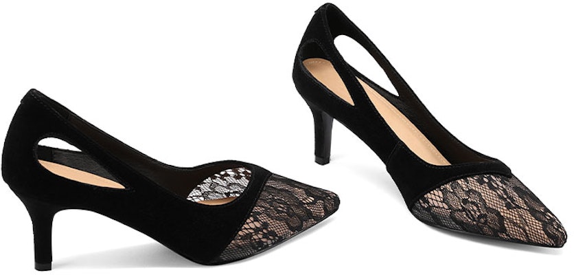 (W) ルイーザ・バルセロス スエードカットアウトパンプス X901123 Purchase (W) ルイーザ・バルセロス スエードカットアウトパンプス X901123