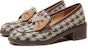 (W) Sneaker Tumit Tinggi Luiza Barcelos 'Kulit Coklat' X900839