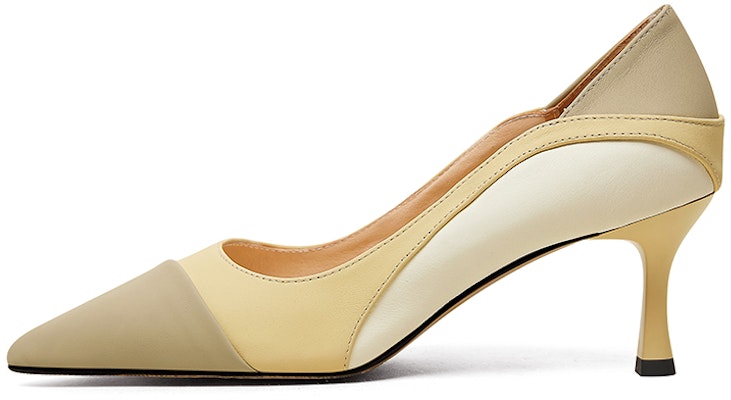 (W) 루이자 바르셀로스 옐로 패치워크 스틸레토 힐 X901256 Buy (W) 루이자 바르셀로스 옐로 패치워크 스틸레토 힐 X901256