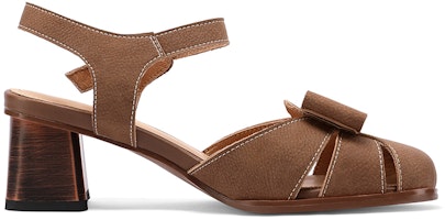 (W) Tacones Altos Luiza Barcelos con Lazo y Hebilla 'Cuero Marrón' X901132 Order (W) Tacones Altos Luiza Barcelos con Lazo y Hebilla 'Cuero Marrón' X901132