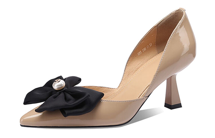 Lookbook (W) Tacones Altos Luiza Barcelos 'Apricot Pearl Bow' X900851