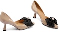 Shop (W) Tacones Altos Luiza Barcelos 'Apricot Pearl Bow' X900851