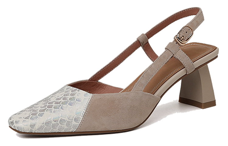 (W) Luiza Barcelos High Heels 'Beige Fashion'