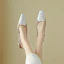 Order (W) Luiza Barcelos Sepatu Hak Tinggi 'Beige Fashion' X901301