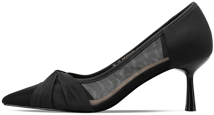 (W) Luiza Barcelos Tacones Altos 'Negro Punta Fina' XWP1SK0609 Buy (W) Luiza Barcelos Tacones Altos 'Negro Punta Fina' XWP1SK0609