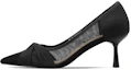 Buy (W) Luiza Barcelos Tacones Altos 'Negro Punta Fina' XWP1SK0609