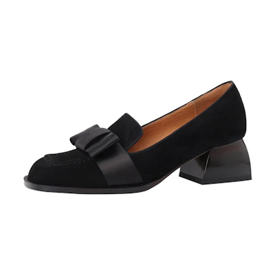 (W) Luiza Barcelos High Heels 'Classic Black Textured'