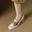 Shop (W) Luiza Barcelos Sepatu Hak Tinggi 'Romantic Butterfly Knot Cream' X900840