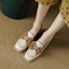 Purchase (W) Luiza Barcelos Sepatu Hak Tinggi 'Romantic Butterfly Knot Cream' X900840