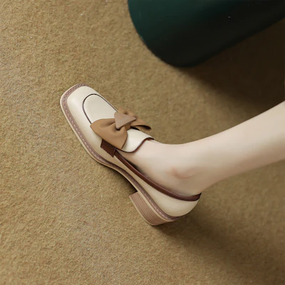 (W) Luiza Barcelos Sepatu Hak Tinggi 'Romantic Butterfly Knot Cream' X900840 Details for (W) Luiza Barcelos Sepatu Hak Tinggi 'Romantic Butterfly Knot Cream' X900840