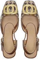 (W) Luiza Barcelos Tacón Grueso Houndstooth con Hebilla Metálica 'Marrón' X901078 Lookbook (W) Luiza Barcelos Tacón Grueso Houndstooth con Hebilla Metálica 'Marrón' X901078