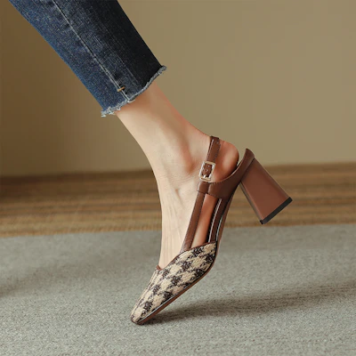 (W) 루이자 바르셀로스 하운즈투스 샌들 (브라운 버클) X901638 Order (W) 루이자 바르셀로스 하운즈투스 샌들 (브라운 버클) X901638