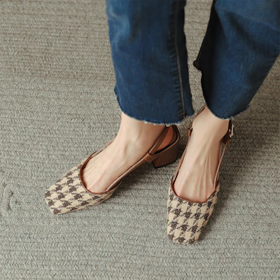 (W) 루이자 바르셀로스 하운즈투스 샌들 (브라운 버클) X901638 Details for (W) 루이자 바르셀로스 하운즈투스 샌들 (브라운 버클) X901638