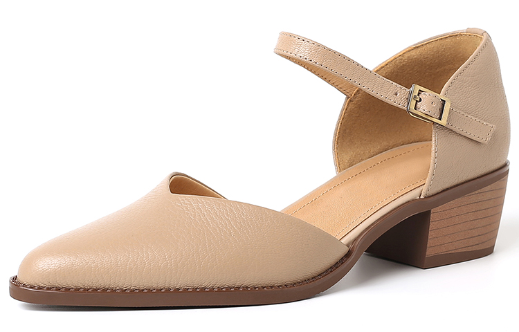 (Women) Luiza Barcelos Kitten Heel 'Apricot' XWP1SK0475