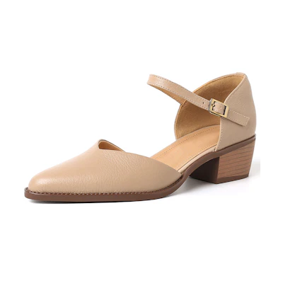 (W) Luiza Barcelos Kitten Heel 'Apricot'