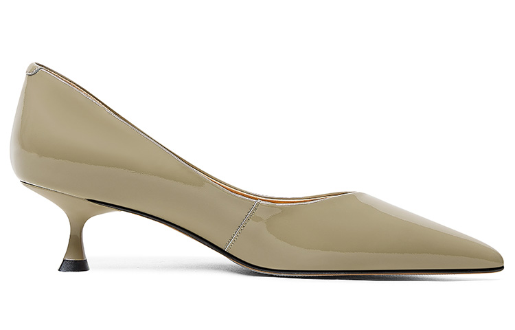 Order (W) (女性) ルイザ・バルセロス キトンヒール 'カーキ ポインテッドトゥ' X901016 X901016