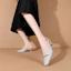 Details for (Women) Luiza Barcelos Kitten Heel 'Light Blue Bow Buckle' XWP1SK0543