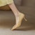 (Women) Luiza Barcelos Kitten Heel Pumps 'Apricot' X901460