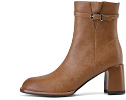 (Women) Luiza Barcelos Knee High Boots 'Brown Leather' X902012 (Women) Luiza Barcelos Knee High Boots 'Brown Leather' X902012