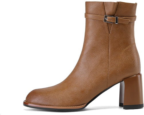 (Women) Luiza Barcelos Knee High Boots 'Brown Leather' X902012 Buy (Women) Luiza Barcelos Knee High Boots 'Brown Leather' X902012