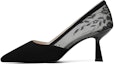 Buy (W) Luiza Barcelos Tumit Tinggi Renda 'Hitam' X900852