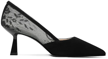 Order (W) Luiza Barcelos Tumit Tinggi Renda 'Hitam' X900852