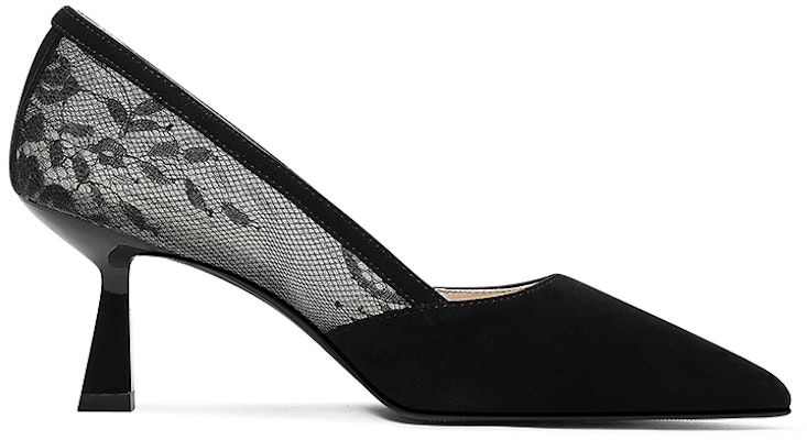 (Women) Luiza Barcelos Lace High Heels 'Black Lace Cut-Out' X900852 Order (Women) Luiza Barcelos Lace High Heels 'Black Lace Cut-Out' X900852