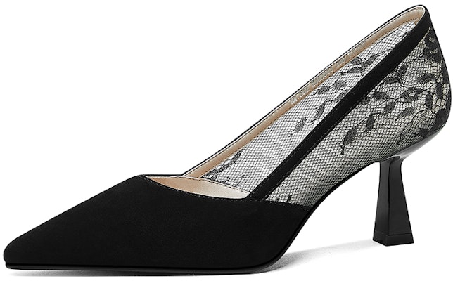 (Women) Luiza Barcelos Lace High Heels 'Black Lace Cut-Out' X900852 Lookbook (Women) Luiza Barcelos Lace High Heels 'Black Lace Cut-Out' X900852