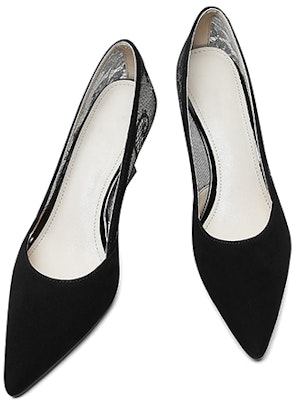 (Women) Luiza Barcelos Lace High Heels 'Black Lace Cut-Out' X900852 Purchase (Women) Luiza Barcelos Lace High Heels 'Black Lace Cut-Out' X900852
