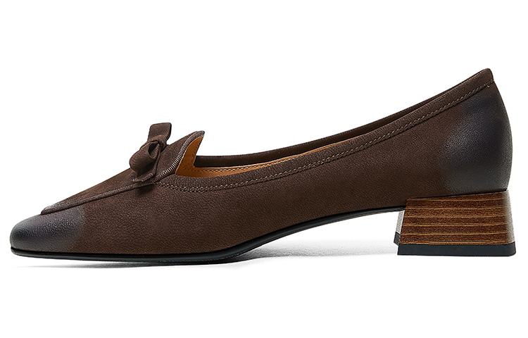 Buy (W) ルイザ・バルセロス レトロブラウンレザーボウヒール
(Ruiza Baruserosu Retoroburaun Rezaa Bouhiiru) X901140