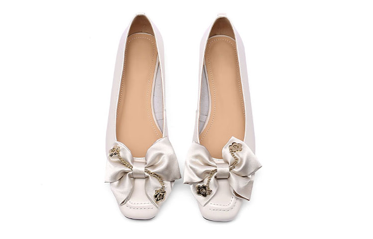 Shop (W) Luiza Barcelos 黑色皮革金属蝴蝶结运动鞋 X900799