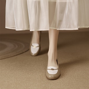 (W) Luiza Barcelos Casual de Cuero 'Beige' XWP1SK0171 Lookbook (W) Luiza Barcelos Casual de Cuero 'Beige' XWP1SK0171