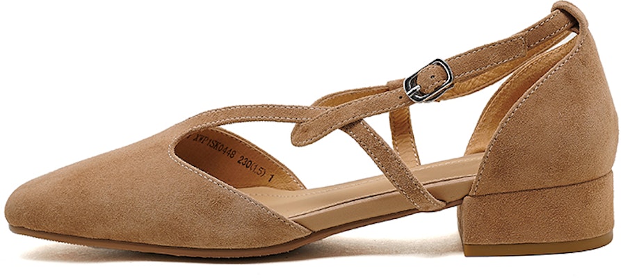 (Women) Luiza Barcelos Leather Casual Flat 'Apricot Plain Valve Comfort' XWP1SK0448 Buy (Women) Luiza Barcelos Leather Casual Flat 'Apricot Plain Valve Comfort' XWP1SK0448