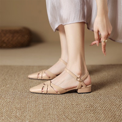 (W) 루이자 바르셀로스 심플 포인티드 플랫 (Luiza Barcelos Simple Pointed Flat) XWP1SK0656 Cheap (W) 루이자 바르셀로스 심플 포인티드 플랫 (Luiza Barcelos Simple Pointed Flat) XWP1SK0656