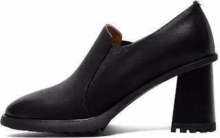 (Women) Luiza Barcelos Leather Chunky Heel High Heels 6.5cm 'Simple Fashion Temperament' X900946 (Women) Luiza Barcelos Leather Chunky Heel High Heels 6.5cm 'Simple Fashion Temperament' X900946