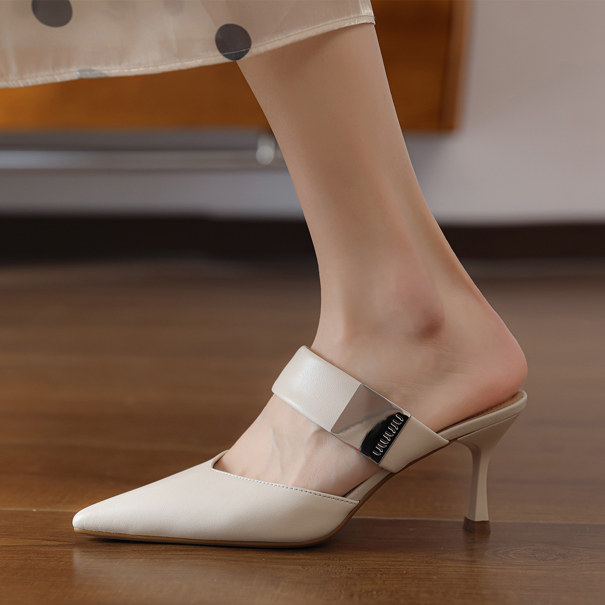 (W) Luiza Barcelos Leather High Heels 'Elegant Pointed Stiletto' 圖 11