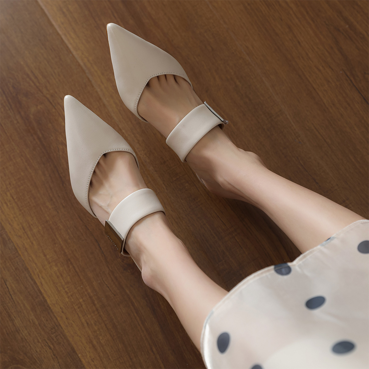 (W) Luiza Barcelos Leather High Heels 'Elegant Pointed Stiletto' 圖 12