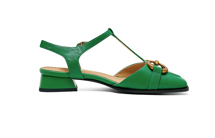 Order (W) 루이자 바르셀로스 청키힐 메탈 뮬 X901069