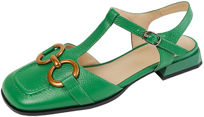 (W) Mule de Cuero Luiza Barcelos con Detalle Metálico 'Tacón Grueso Casual' X901069 Lookbook (W) Mule de Cuero Luiza Barcelos con Detalle Metálico 'Tacón Grueso Casual' X901069