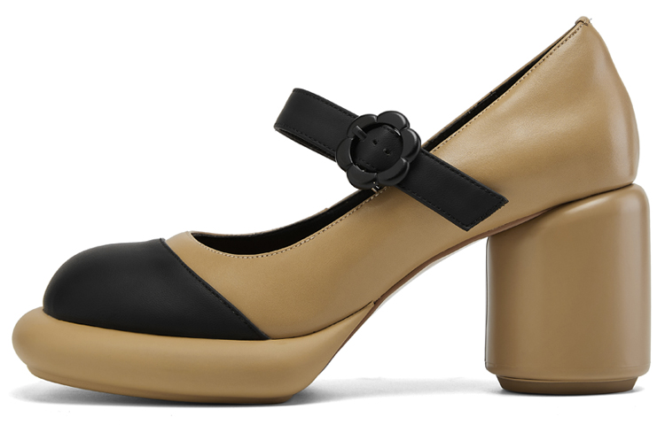 (Women) Luiza Barcelos Leather Platform 'Chunky Heel' X901951