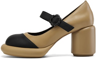 (Women) Luiza Barcelos Leather Platform 'Chunky Heel' X901951 (Women) Luiza Barcelos Leather Platform 'Chunky Heel' X901951