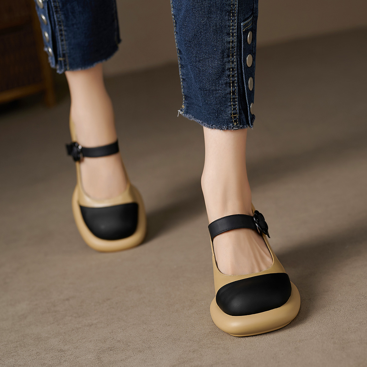 Purchase (Women) Luiza Barcelos Leather Platform 'Chunky Heel' X901951