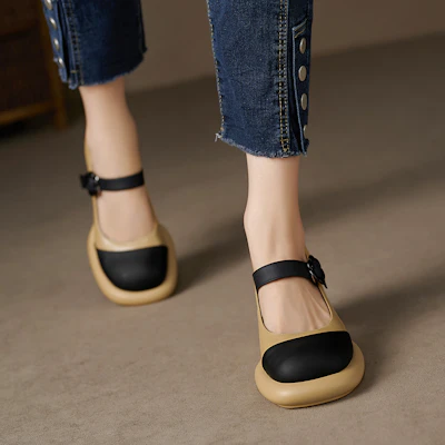 (Women) Luiza Barcelos Leather Platform 'Chunky Heel' X901951 Purchase (Women) Luiza Barcelos Leather Platform 'Chunky Heel' X901951
