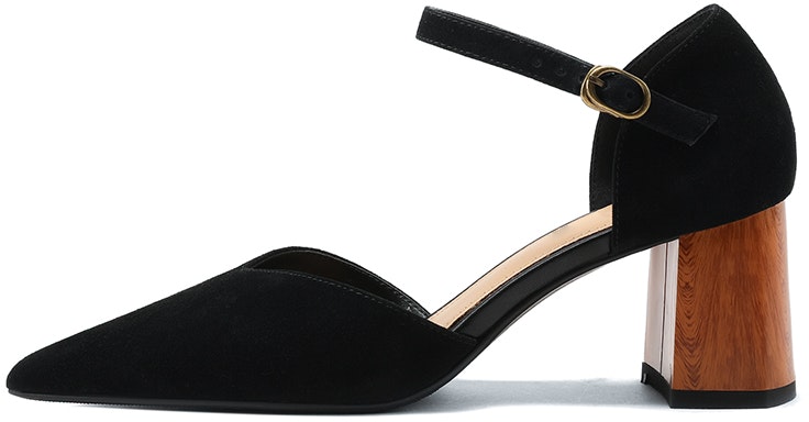 women-luiza-barcelos-leather-pointed-toe-block-heel-black-buckle-x9-sk-0848