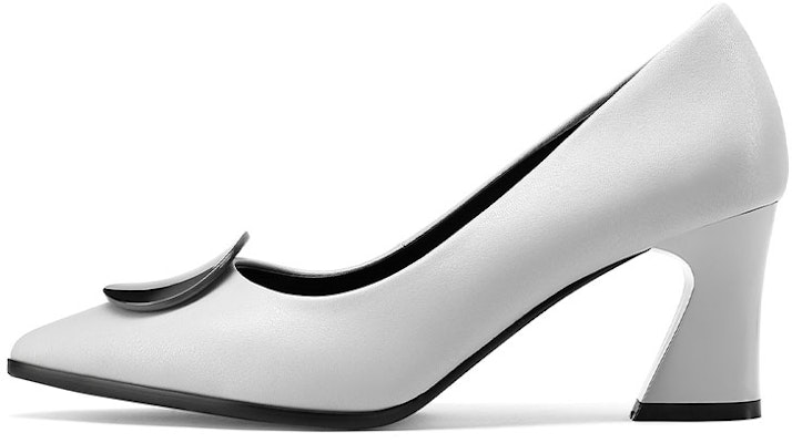 (Women) Luiza Barcelos Leather Pointed-Toe Buckle High Heels 'Personalized' X900715 Buy (Women) Luiza Barcelos Leather Pointed-Toe Buckle High Heels 'Personalized' X900715