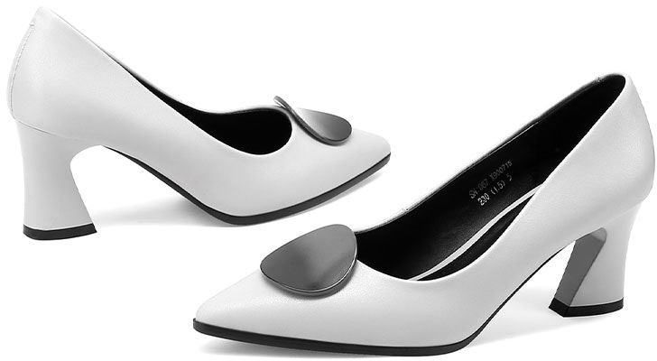(Women) Luiza Barcelos Leather Pointed-Toe Buckle High Heels 'Personalized' X900715 Shop (Women) Luiza Barcelos Leather Pointed-Toe Buckle High Heels 'Personalized' X900715